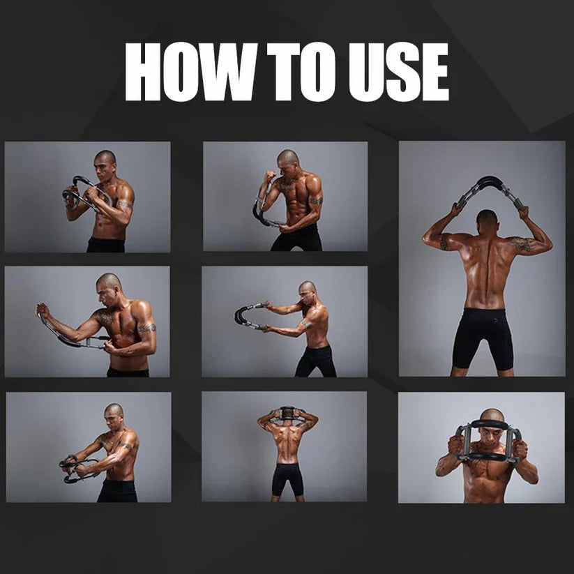 El entrenador de la fuerza muscular MuscleMight